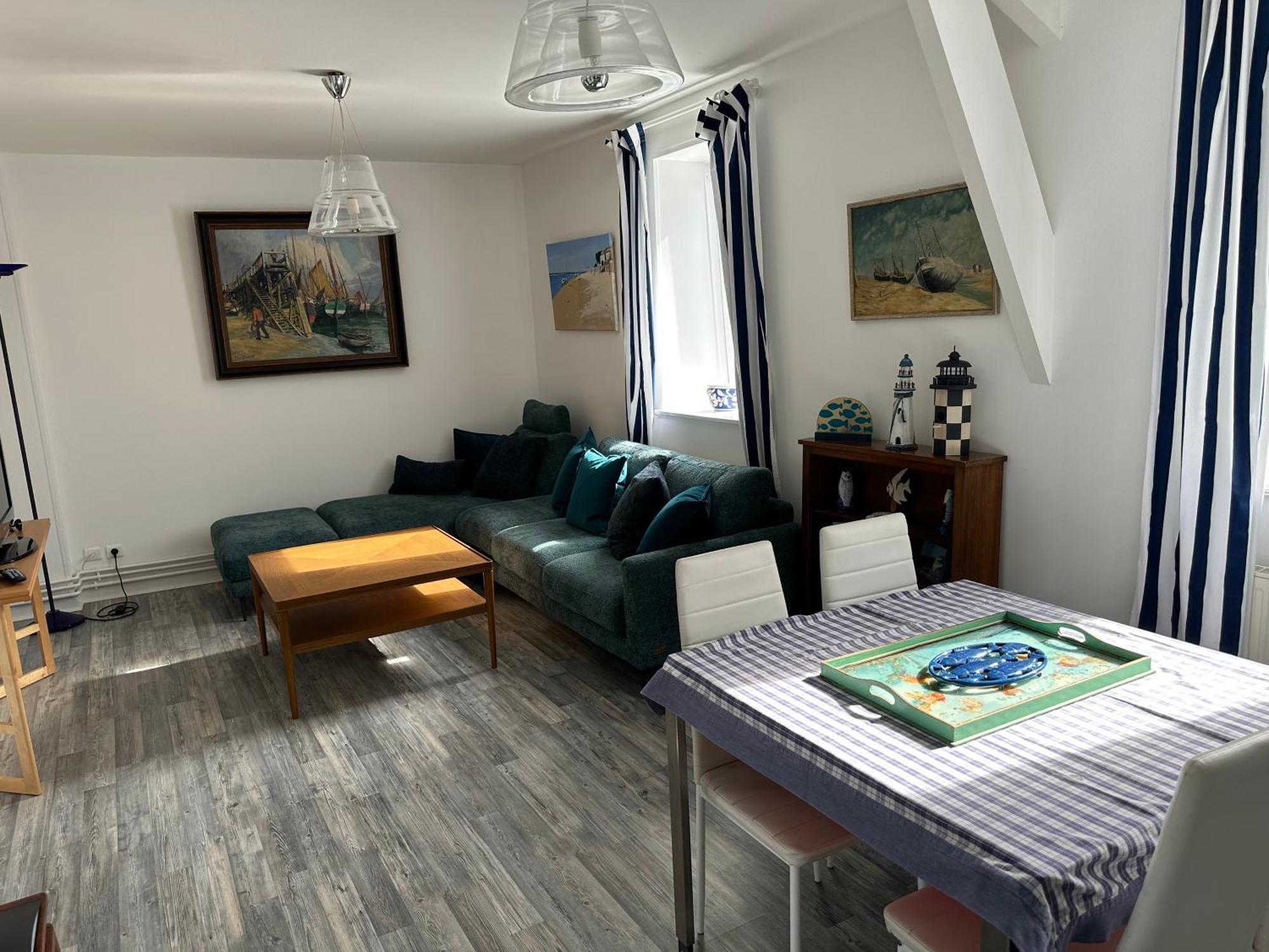 Gite Du Moulin - Appartement Plein Centre Ville - Spacieux 2P - 1Er Etage Maison De Pecheur A 100M De La Plage Le Crotoy Exterior foto